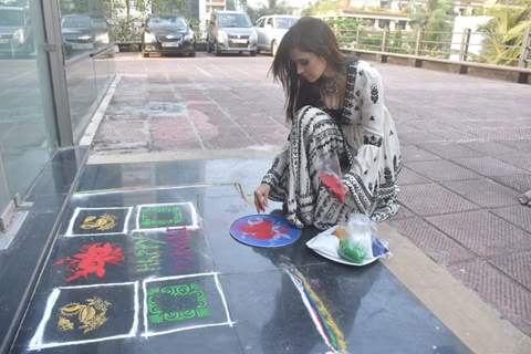 Nushratt Bharuccha snapped at 'Chalaaang' Promotions!