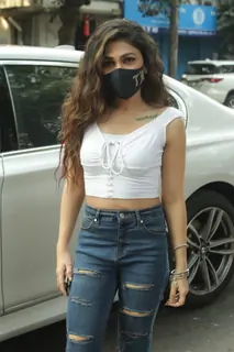 Tulsi Kumar snapped around the town!