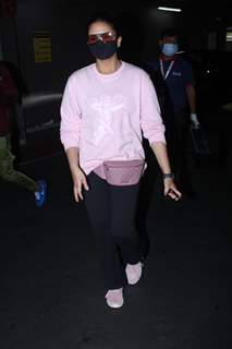 Huma Qureshi snapped at airport