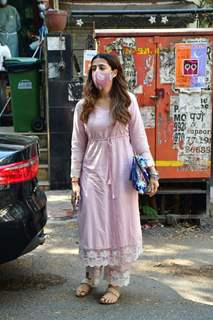 Nupur Sanon snapped around the town!