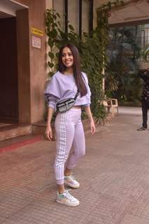 Nushrat Bharucha snapped at dance class Andheri