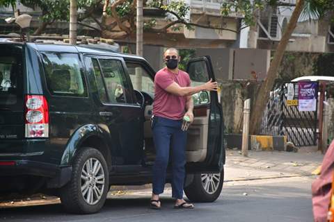 Arunoday Singh spotted in Bandra