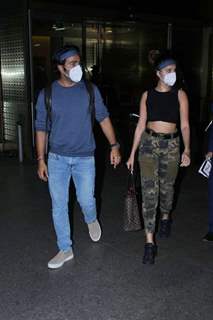 Tara Sutaria and Aadar Jain return from their romantic getaway from Maldives...