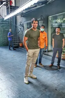 Sonu Sood snapped in Juhu