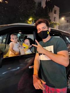 Jay Bhanushali snapped around the town!