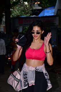 Amyra Dastur snapped at Dance Class!