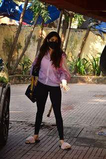 Janhvi Kapoor snapped at Pilates