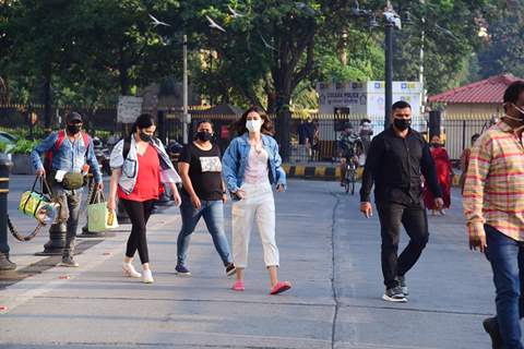 Ananya Panday snapped at Gateway of India