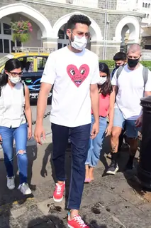 Siddhant Chaturvedi snapped at Gateway of India!