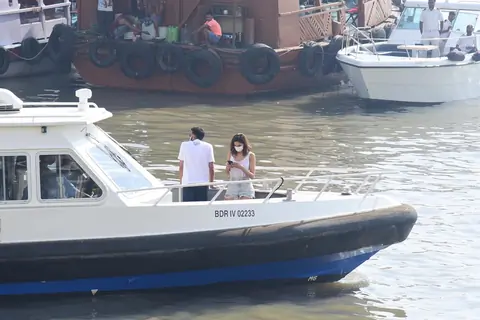 Deepika Padukone and Siddhant Chaturvedi snapped at Gateway of India!