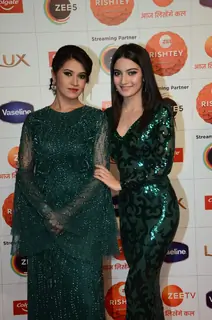 Celebrities at Zee Rishtey awards