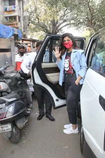 Shilpa Shetty snapped around the town