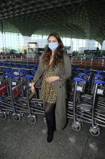 Huma Qureshi snapped at airport