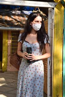 Isabelle Kaif snapped in Versova