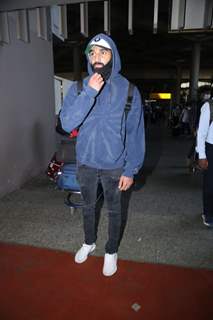 Ahan Shetty snapped at airport