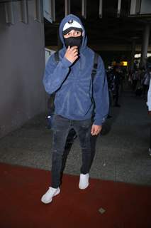 Ahan Shetty snapped at airport