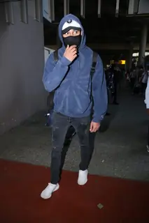 Ahan Shetty snapped at airport