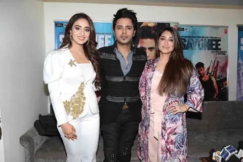 Mika Singh At Song Launch of film 'Sayonee' at Sunny Sound, Juhu