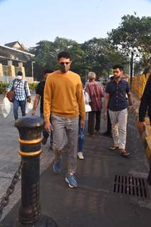 Siddhant Chaturvedi snapped at Gateway of India