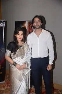 Shilpa Shinde and Shaheer Shaikh at the promotions of Paurashpur!