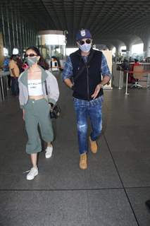 Ranbir Kapoor and Alia Bhatt snapped at Airport