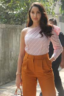 Nora Fatehi snapped at Exceed Office