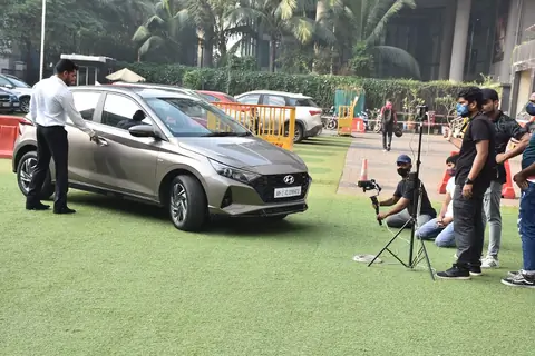 Gautam Gulati on location of an Ad Shoot!
