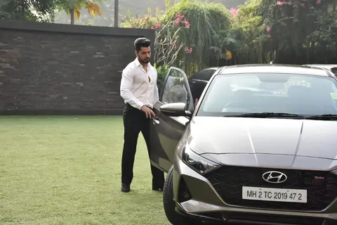 Gautam Gulati on location of an Ad Shoot!