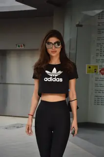 Mouni Roy spotted outside dance class in Andheri