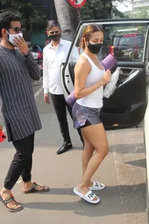 Malaika Arora snapped at Bandra