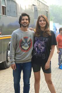 Aditya Seal and Anushka Ranjan snapped at Wadala