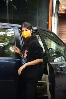 Anjini Dhawan snapped at Juhu