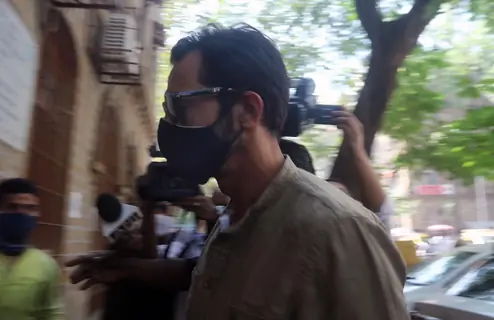 Arjun Rampal snapped outside NCB office in Mumbai