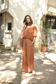 Sonali Bendre snapped at salon in Juhu
