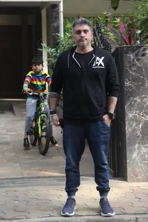 Mohit Suri snapped in Bandra