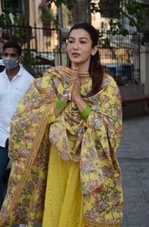 Gauhar Khan snapped at Andheri