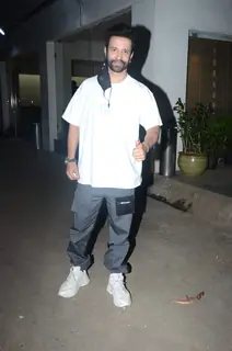 Aamir Ali snapped at screening of Black Widow!