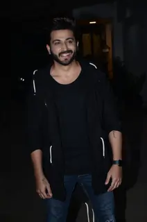 Dheeraj Dhoopar Aamir Ali snapped at screening of Black Widow!