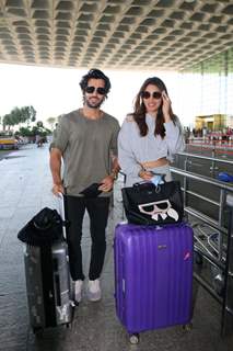 Aditya Seal and Anushka Ranjan snapped at Airport!