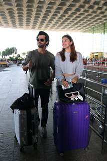 Aditya Seal and Anushka Ranjan snapped at Airport!
