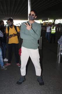 Siddhant Chaturvedi snapped at airport