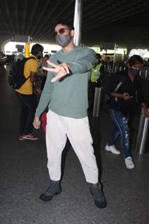 Siddhant Chaturvedi snapped at airport