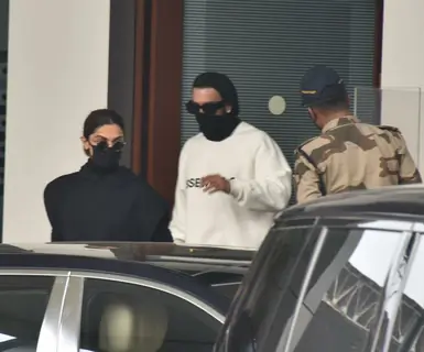 Ranveer Singh and Deepika Padukone return from New Year vacation!