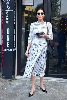 Karishma Tanna snapped at Bastian, Bandra