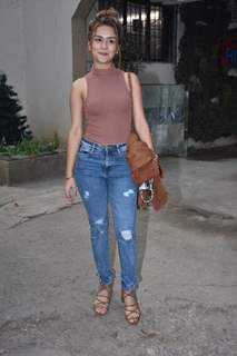 Avneet Kaur snapped at Juhu