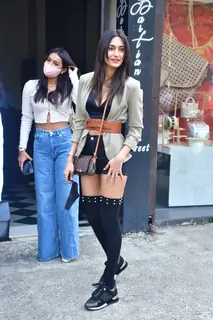 Erica Fernandez spotted at Bastian, Bandra