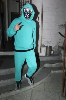 Ranveer Singh spotted Shankar Mahadevan dubbing studio, Bandra