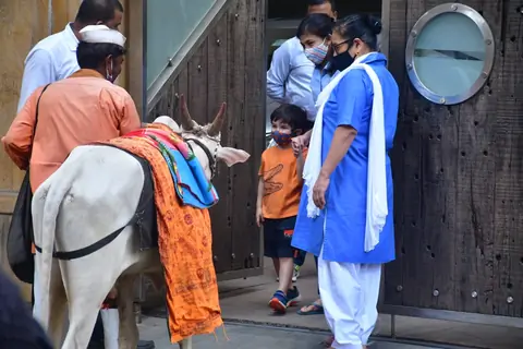 Taimur Ali Khan snapped at Bandra