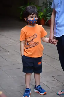 Taimur Ali Khan snapped at Bandra