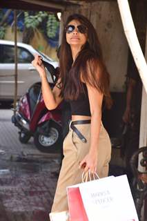 Daisy Shah snapped at Pilates